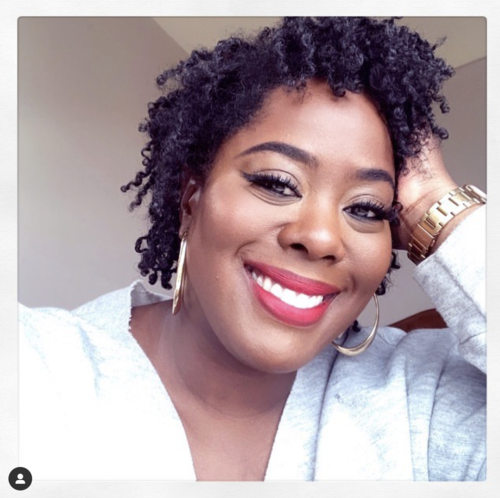 TV Star Nadine Reid Reveals Her Decision To Start A Family After Fibroid Diagnosis Nadine Reid Red Lipstick